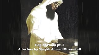 Fiqh of Wudu pt 2  A Lecture by Shaykh Ahmad Musa Jibril [upl. by Aleibarg]