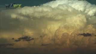 Cumulonimbus Cloud Timelapse in Southern Wisconsin  Jul 13 2015 [upl. by Lime99]