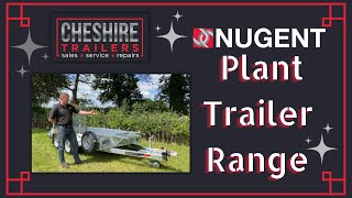 Nugent Plant Trailer  Cheshire Trailers [upl. by Howlan662]