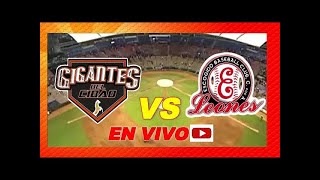 Gigantes VS leones en vivo [upl. by Marashio58]