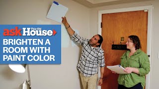 How Paint Color Can Brighten A Room  Ask This Old House [upl. by Norene]