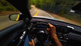 HW9 Hill ClimbC63s AMG POV [upl. by Sanfourd677]