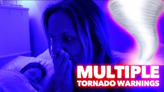 MULTIPLE TORNADO WARNINGS IN THE MIDDLE OF THE NIGHT  Family 5 Vlogs [upl. by Nappy]