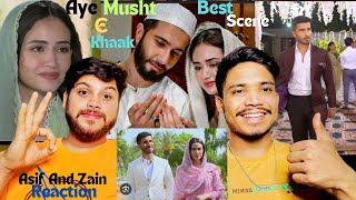 🇮🇳Indian Reaction On Aye Musht E Khaak Best Scene  Feroze Khan  Sana Jawed [upl. by Nongim123]