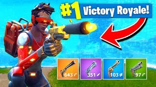 Using ONLY PISTOLS To WIN Fortnite Battle Royale Challenge [upl. by Rydder]