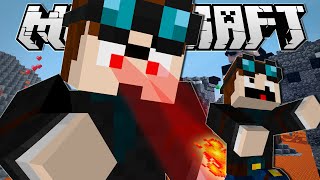 Minecraft  GIANT DANTDM BOSS BATTLE [upl. by Fredericka]