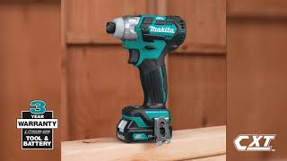 MAKITA 12V max CXT Brushless Impact Driver Kit [upl. by Olli92]