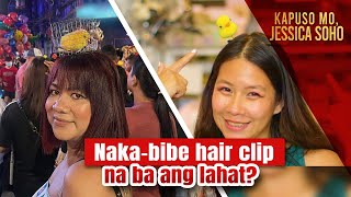 Nakabibe hair clip na ba ang lahat  Kapuso Mo Jessica Soho [upl. by Trixi]