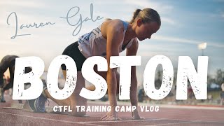 2X Olympian Competes In Boston With Pro Track League  Lauren Gale Boston Training Camp Vlog [upl. by Brittain]