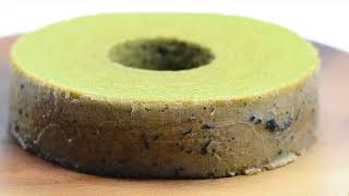 【K Minamoto】MATCHA BAUMKUCHEN Green tea tree cake【源 吉兆庵】お濃茶バウムクーヘン 抹茶の濃く、深い味わいが広がるバウムクーヘンです [upl. by Kip]