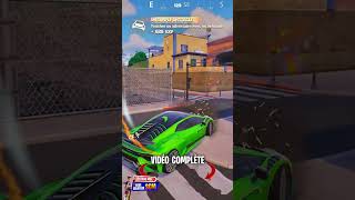 Comment Sauter avec une Voiture de Sport et Parcourir 70 m Avant dAtterrir Fortnite Astuce Défi [upl. by Hebert]