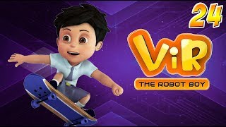 Animated Series  Vir The Robot Boy  Hindi Stories  Hindi Cartoons  Vir Vs Dangerous Seven  1 [upl. by Esinned856]