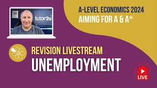 Unemployment  Livestream  Aiming for AA Economics 2024 [upl. by Einna989]