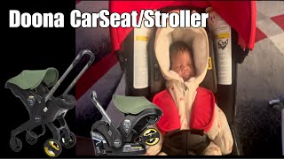 Is the DOONA worth the MONEY  CARSEAT STROLLER REVIEW [upl. by Esoranna]