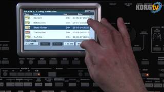 KORG TV  Pa3X Le Video Manual Teil 48  Song Play [upl. by Tnahs]