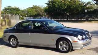 FOR SALE 2002 Jaguar SType 30 Sedan Custom Paint Black amp Sliver [upl. by Isteb836]