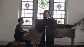 quotPrelude et Scherzoquot by Henri Büsser performed by Isabella Carucci and Joshua Marzan [upl. by Niu]