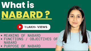 What is NABARD  Functions of NABARD  NABARD kya hota hai [upl. by Aitnwahs]