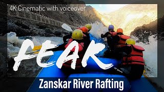 Zanskar River Rafting  With Voiceover of Fear  Leh  Kashmir  Cinematic  Inspired by willsmith [upl. by Reivad]