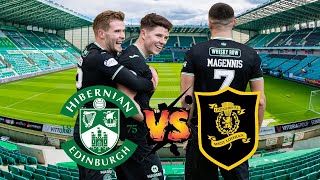 Early Christmas Gift At Easter Road  Matchday Vlog Hibs Vs Livingston [upl. by Nomra]