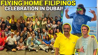 EMOTIONAL IN DUBAI  Flying Filipinos Home To Manila Anniversary Celebration [upl. by Ziagos]