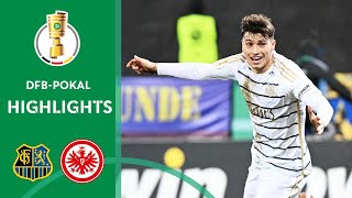 Bayern conqueror succeed next SENSATION  Saarbrücken vs Frankfurt 20  Highlights  DFBPokal [upl. by Ellerehs]