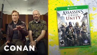 Clueless Gamer Conan Reviews quotAssassins Creed Unityquot  CONAN on TBS [upl. by Eanwahs662]