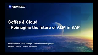 Coffee amp Cloud  Reimagine the future of ALM in SAP [upl. by Neale]