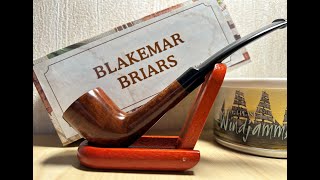 Zulu Shape 422 Briar Pipe  Designed by UK Artisan Pipe maker  Blakemar Briars [upl. by Sanchez]