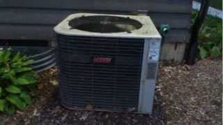 QUIET 1997 Lennox Elite Series Air Conditioner Running [upl. by Gnanmos]