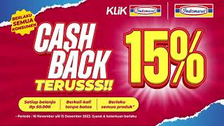 BAPAK BAPAK  IBU IBU CASHBACK 15 masih ada nih [upl. by Ymot132]