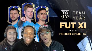 FIFA TOTY ANNOUNCED  Kevin De Bruyne Ruben Dias and Joao Cancelo are in EAs Ultimate XI [upl. by Snook]