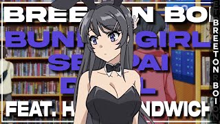 BUNNY GIRL SENPAI DRILL RAP  Breeton Boi ft Ham Sandwich Inspired by TikTok [upl. by Llorre]