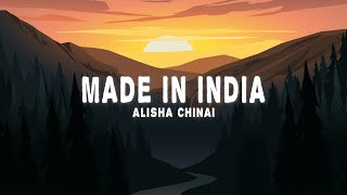 Alisha Chinai  Made in India Lyrics [upl. by Ecerahc]