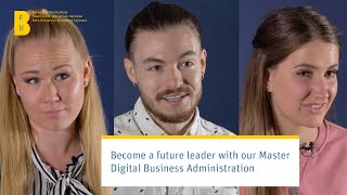 Become a future leader with MSc Digital Business Administration [upl. by Kraft]