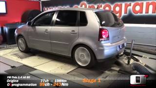 VW Polo 14 tdi 80100 reprogrammation moteur stage 1 [upl. by Inajna]