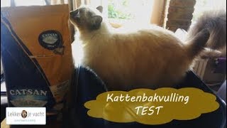 Ik testte Catsan kattenbakvulling [upl. by Nosemyaj]