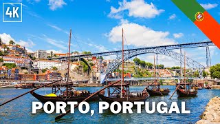 Porto Portugal Walking Tour  Porto walking Tour 2024  4K [upl. by Luce542]