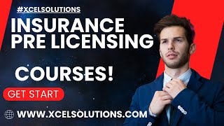 Insurance Pre Licensing Courses…Xcelsolutions [upl. by Trella]