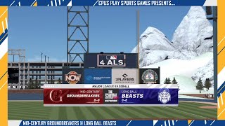 MLB The Show 24  Retro Team Showcase  MidCentury Groundbreakers  Long Ball Beasts [upl. by Dewie194]