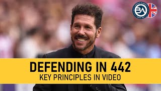 🇬🇧 442  DEFENSIVE PRINCIPLES  TACTIC [upl. by Notsle]