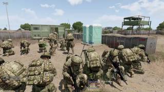 ArmA 3  Paradrop Training 14122016  6th Airborne Division British Milsim [upl. by Magena]