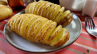 HASSELBACK Potatoes Recipe [upl. by Sansone]