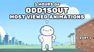 3 HOUR COMPILATION OF ODD1SOUT MOST VIEWED ANIMATIONS  PART 1 [upl. by Egduj]