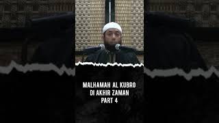 Keluarnya Dajjal Setelah MALHAMAH Al Kubro di akhir zaman  Ustadz Khalid Basalamah [upl. by Carree]