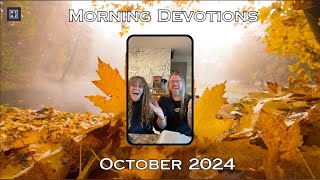 Morning Devotions October 30 2024 [upl. by Liberati]