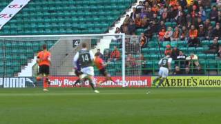 Was Leigh Griffiths amazing freekick at Tynecastle the best Hibs goal of 201213 [upl. by Dalston]