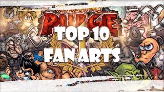 Shakes amp Fidget FR  Top 10 FANARTS [upl. by Atiuqrahs]