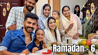 🌙 Ramadan  6 😍  Roshanum Penninum Orukkiya Iftar 🤩  Mashura  Basheer Bashi  Suhana [upl. by Cima805]