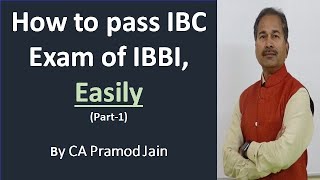 How to pass IBC Exam of IBBI Easily  Part 1 I CA Pramod Jain [upl. by Haskel]